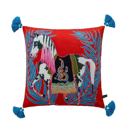 1090 Carnival Cavalier Pillow Cover