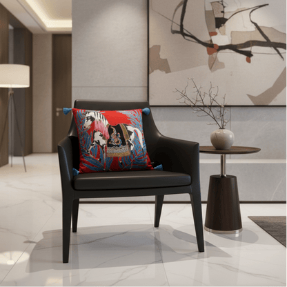 1090 Carnival Cavalier Pillow Cover