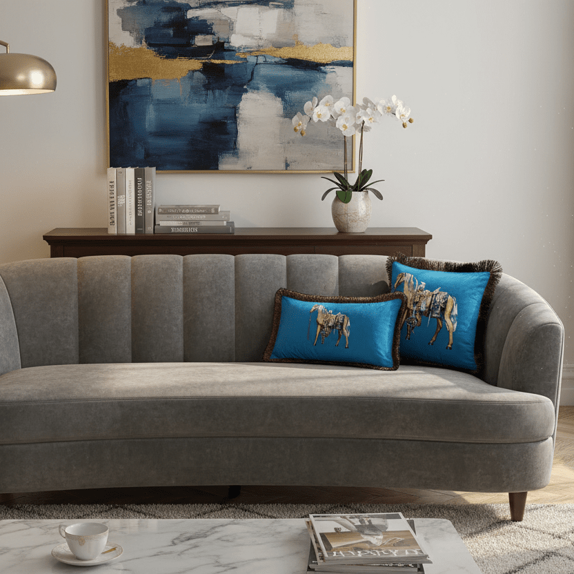 1197 Cavalier Charm Pillow Cover