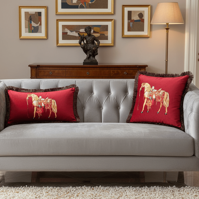 1197 Cavalier Charm Pillow Cover
