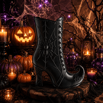 Witch Boot Vase