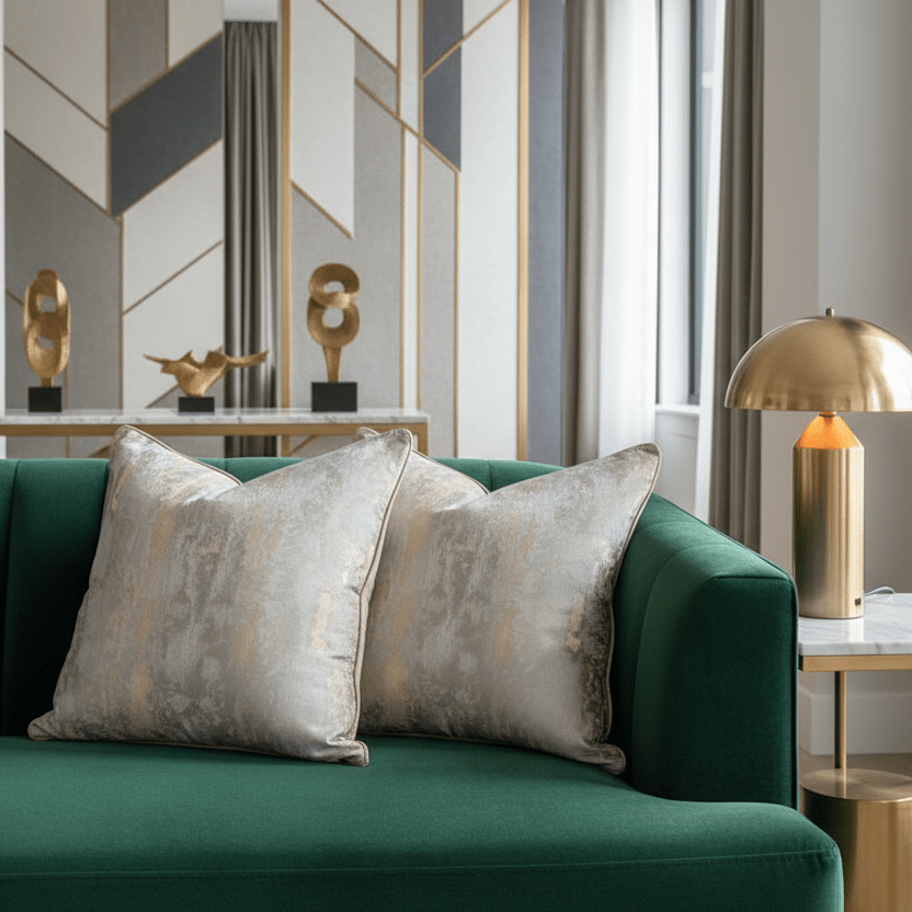 1153 Champagne Mist Pillow Cover