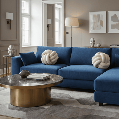 1194 Cozy Knot Ball Pillow