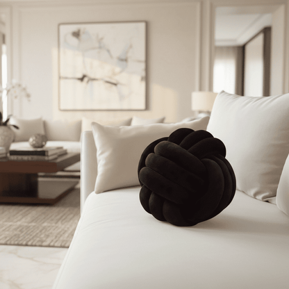 1194 Cozy Knot Ball Pillow