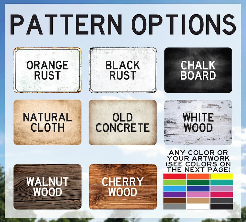 Personalized Christmas Aluminum Sign, Christmas Signs, Christmas Aluminum Sign, Rustic Christmas Signs, Unique Christmas Gift Ideas