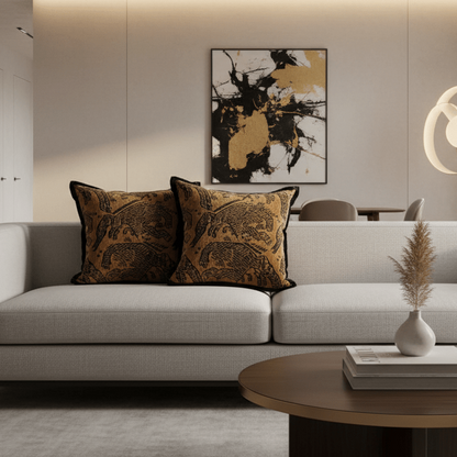 1097 Elysian Jacquard Pillow Cover