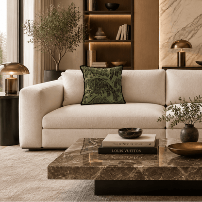1097 Elysian Jacquard Pillow Cover