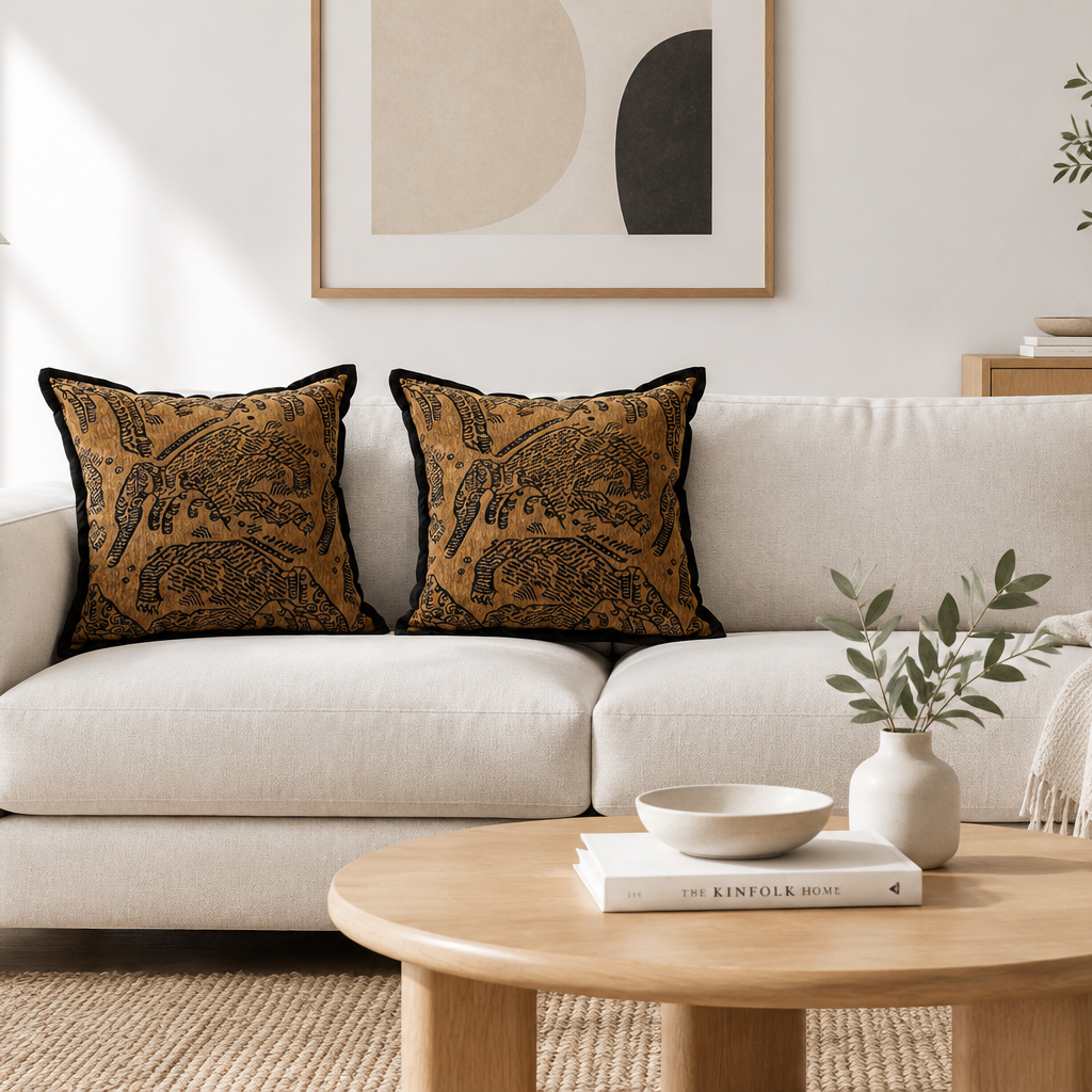 1097 Elysian Jacquard Pillow Cover