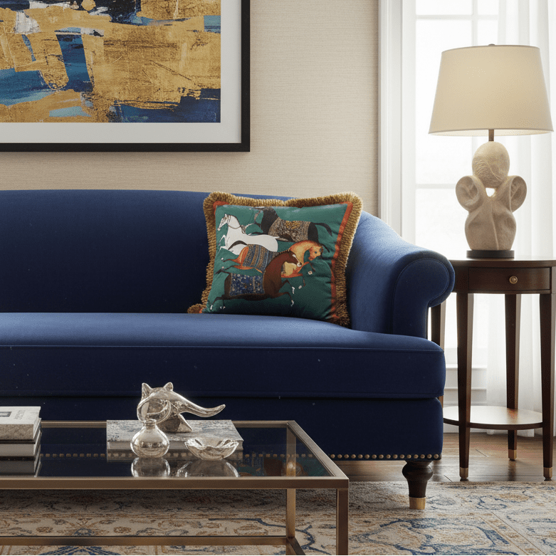 1193 Emerald Elegance Pillow Cover