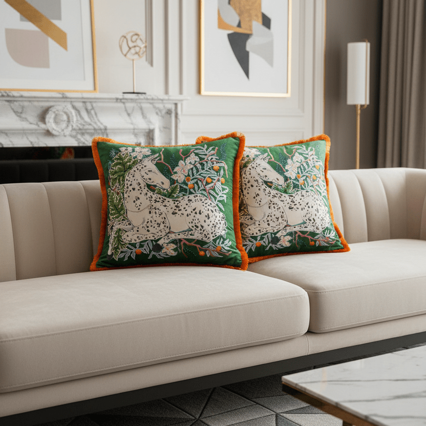 1091 Enchanted Stallion Pillow Cover