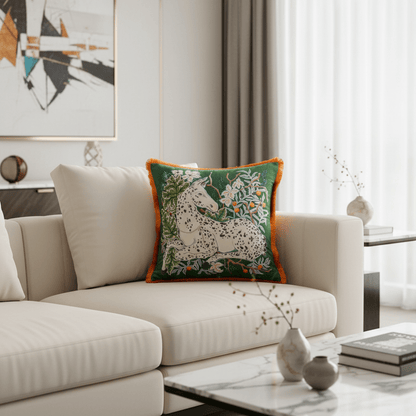 1091 Enchanted Stallion Pillow Cover
