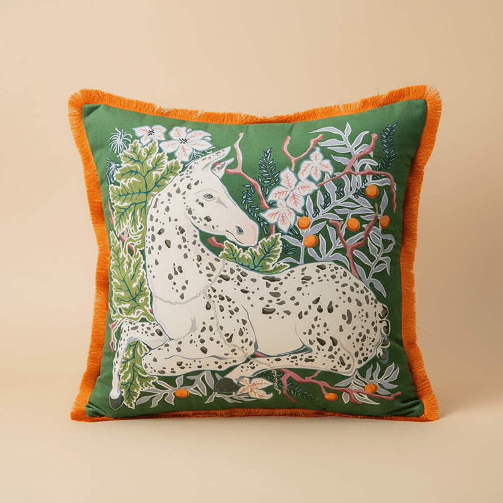 1091 Enchanted Stallion Pillow Cover