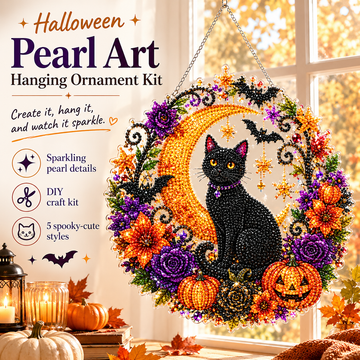 Halloween Pearl Art Hanging Ornament Kit