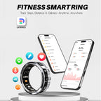 Smart Ring IP68 Waterproof Sleep and Fitness Tracker Rings
