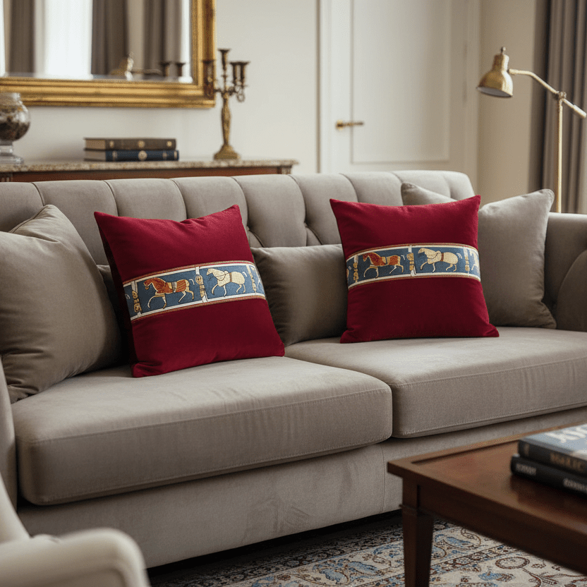 1189 Gallant Stride Pillow Cover