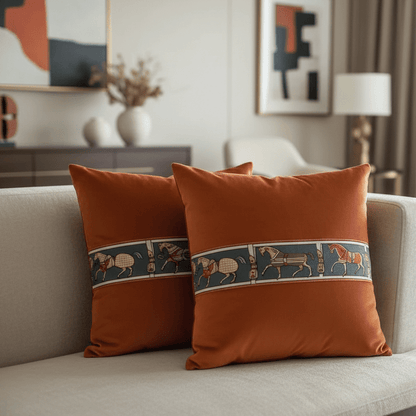 1189 Gallant Stride Pillow Cover