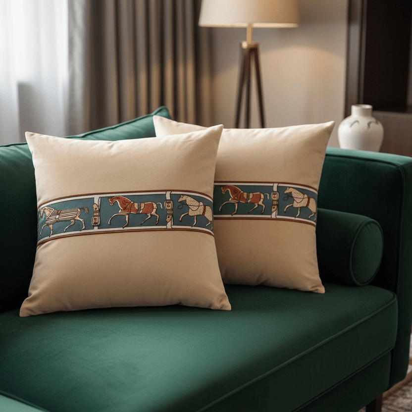 1189 Gallant Stride Pillow Cover