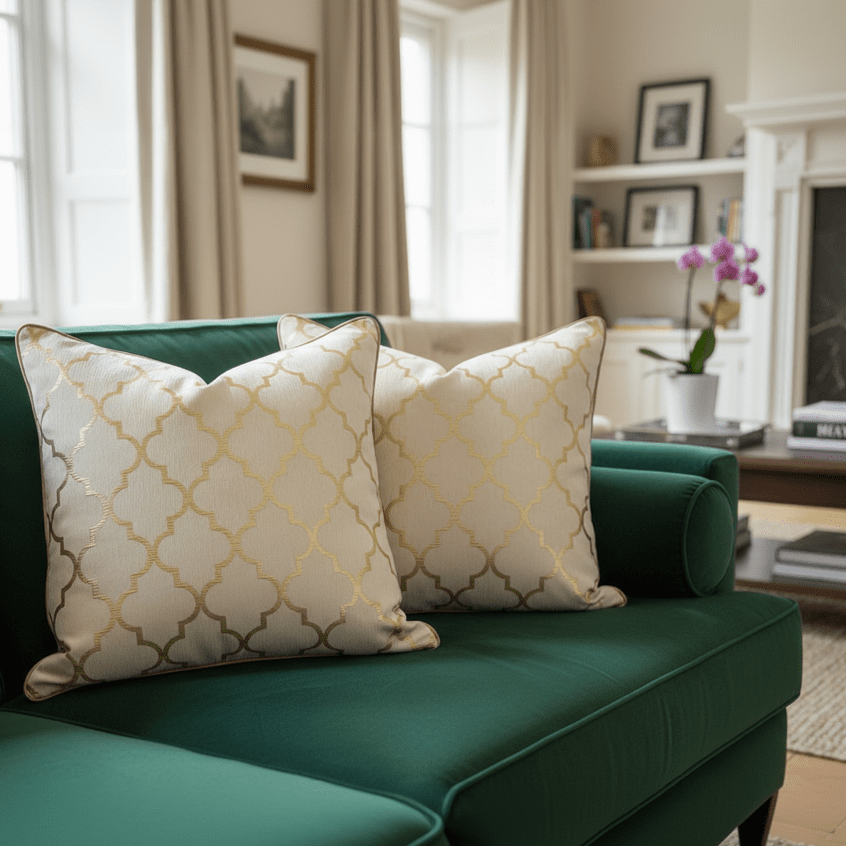 1151 Golden Duchess Pillow Cover