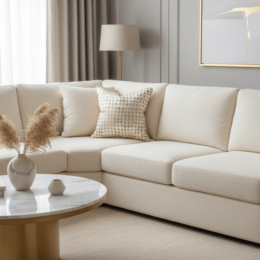 1137 Goldie Dots Pillow Cover