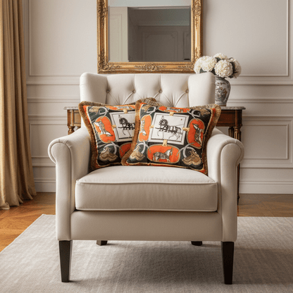 1125 Imperial Trot Pillow Cover