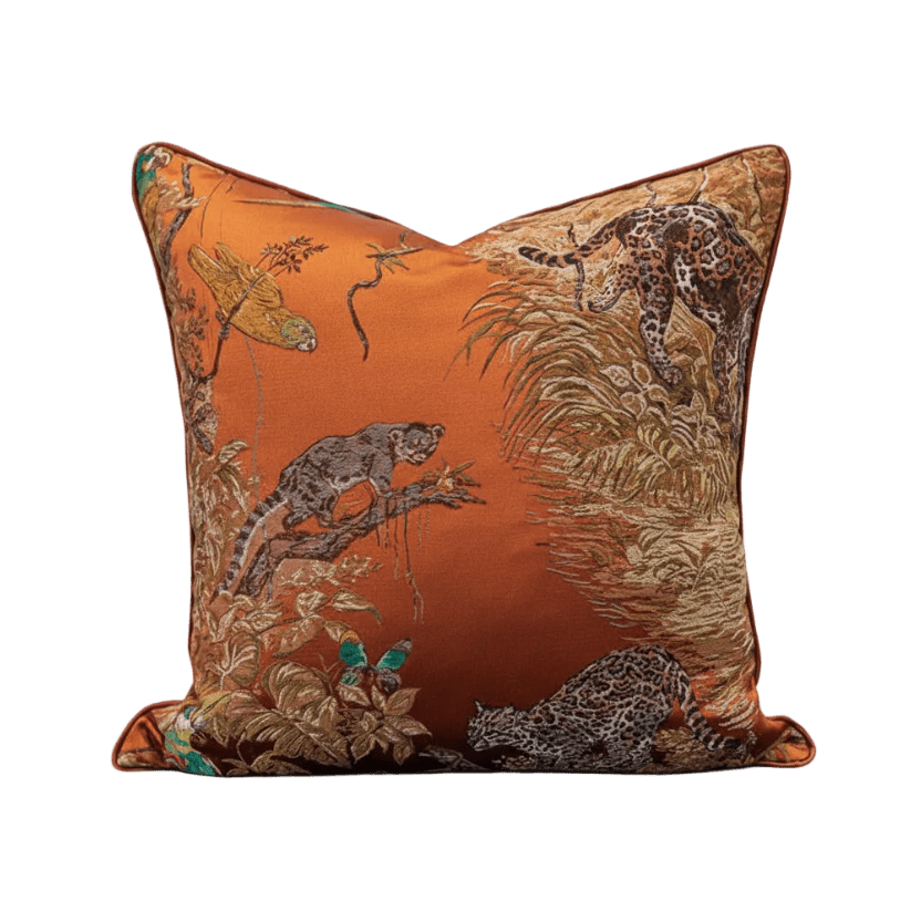 1105 Jaguar Jacquard Pillow Cover