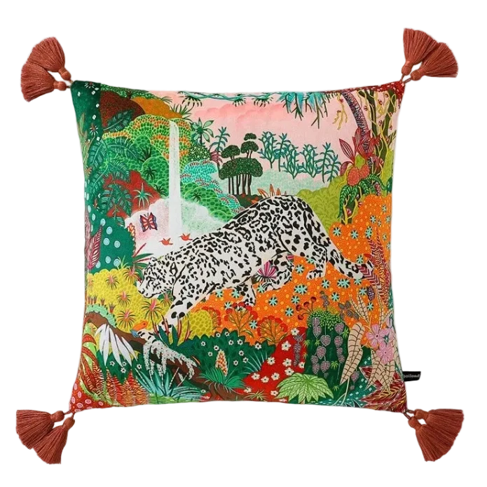 1087 Jungle Daydream Pillow Cover