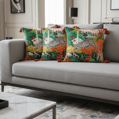 1087 Jungle Daydream Pillow Cover