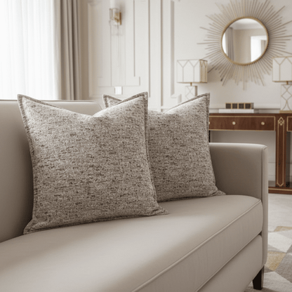 1173 Lela Beige Pillow Cover