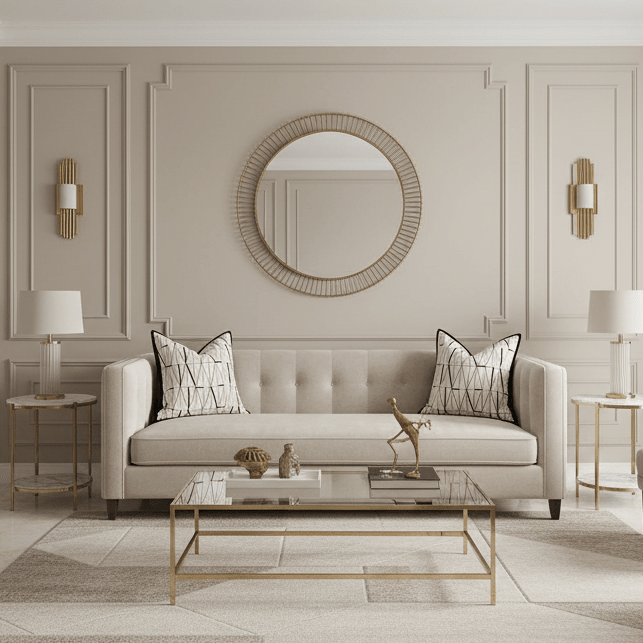 1150 Luxe Linear Pillow Cover