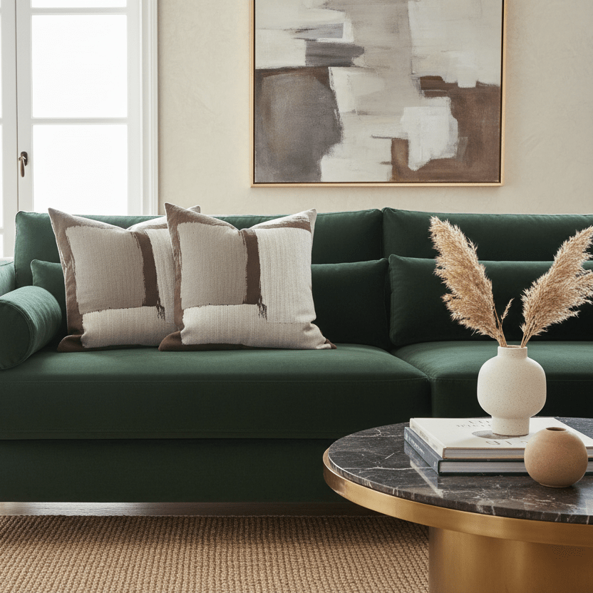 1121 Maison Umber Pillow Cover