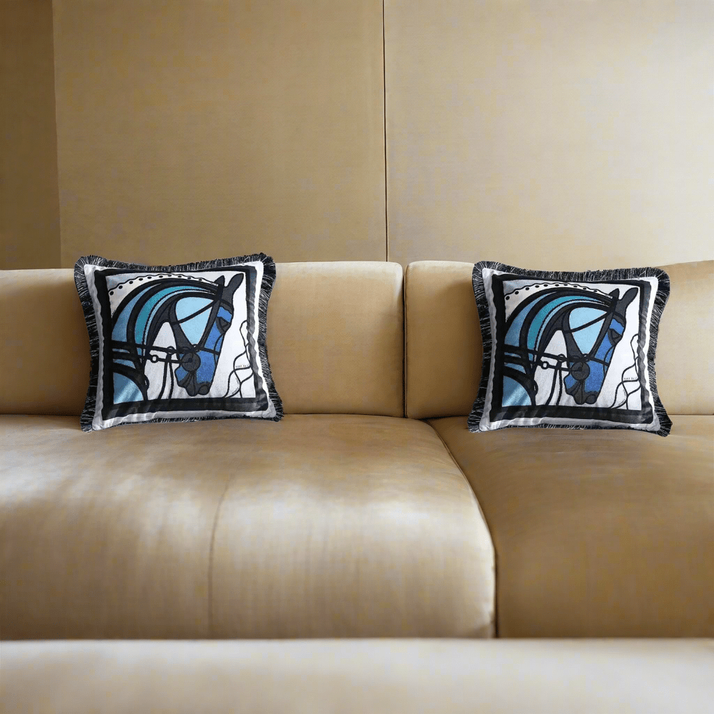 1169 Midnight Mane Pillow Cover