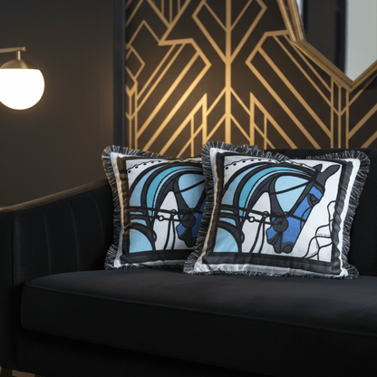 1169 Midnight Mane Pillow Cover