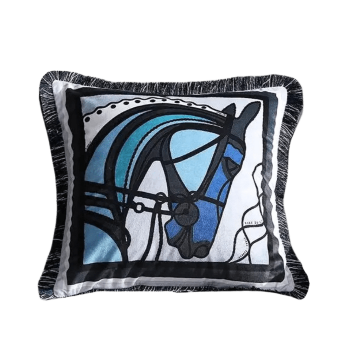 1169 Midnight Mane Pillow Cover