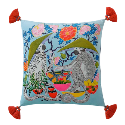 1165 Monkey Business Pillow Covers