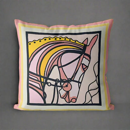 1187 Mosaic Mane Pillow Cover