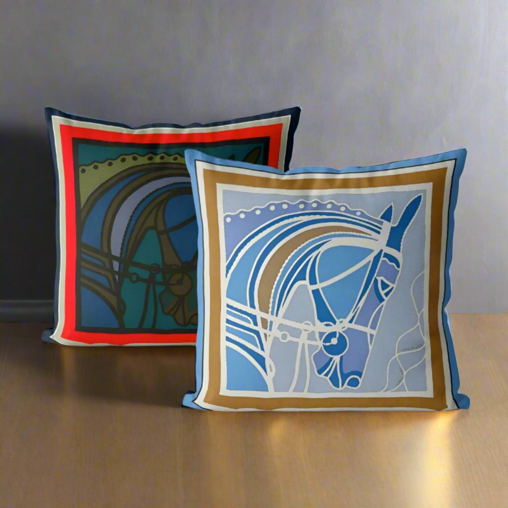 1187 Mosaic Mane Pillow Cover