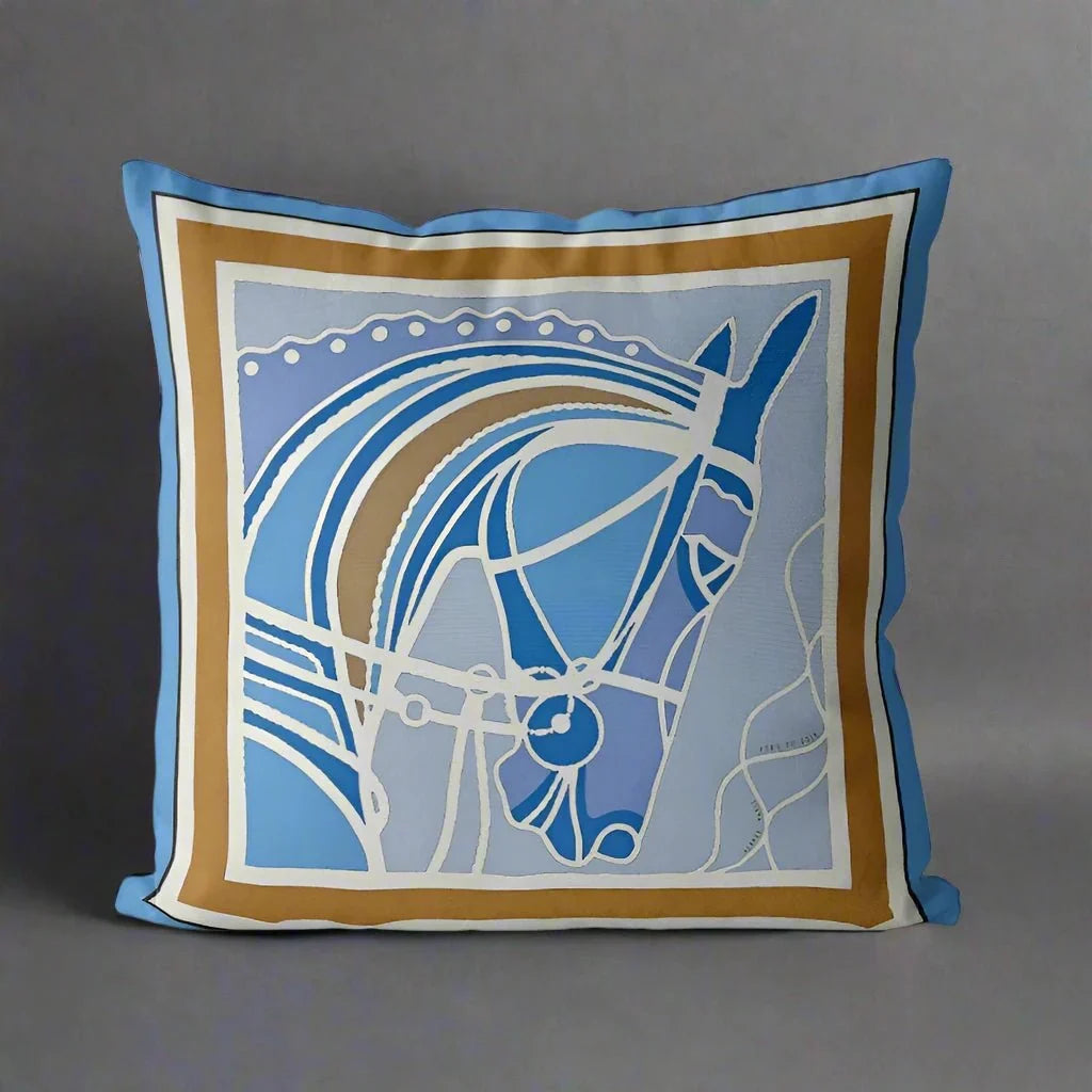 1187 Mosaic Mane Pillow Cover