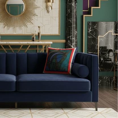 1187 Mosaic Mane Pillow Cover