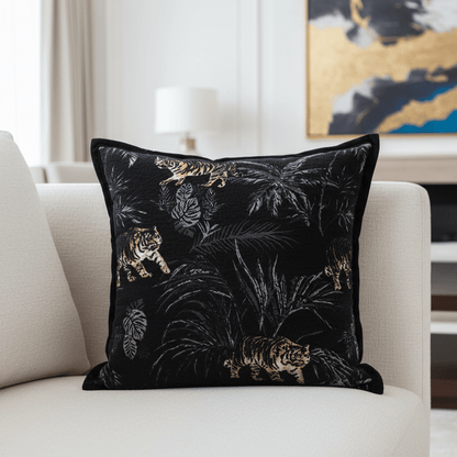 1102 Noir Predator Pillow Cover