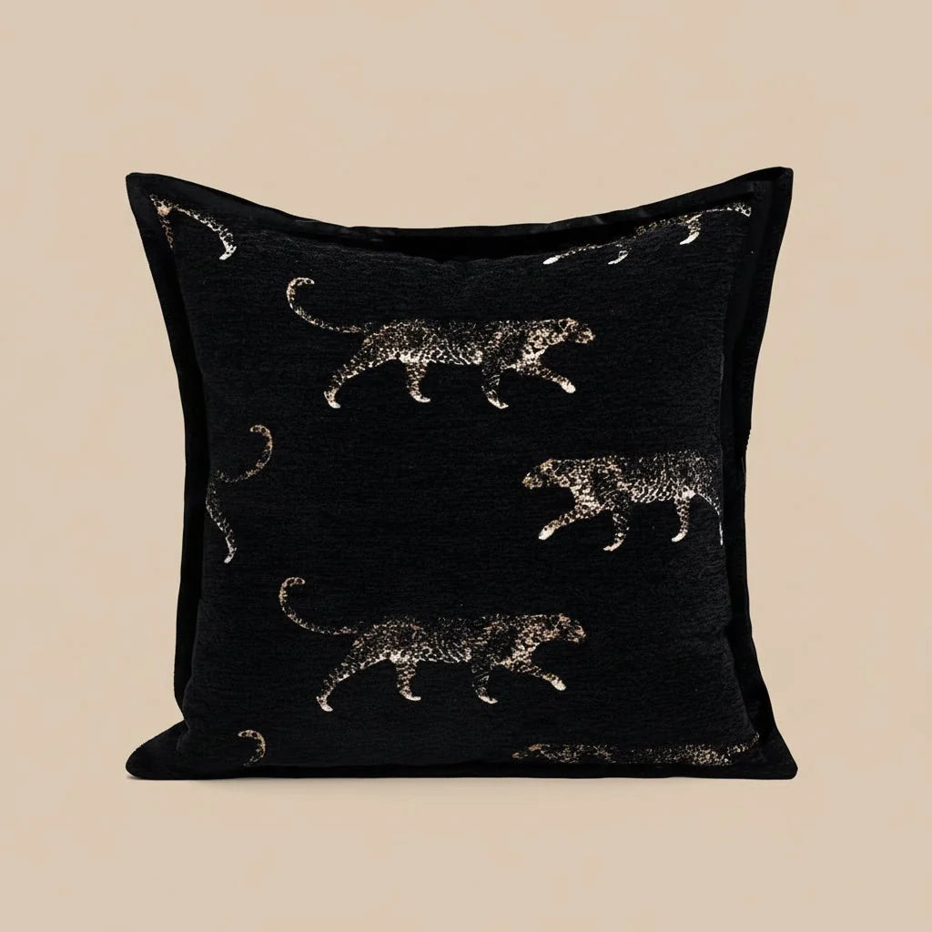 1102 Noir Predator Pillow Cover