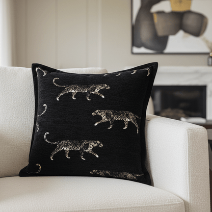 1102 Noir Predator Pillow Cover