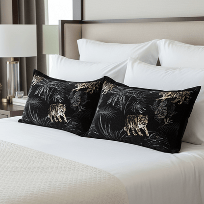 1102 Noir Predator Pillow Cover