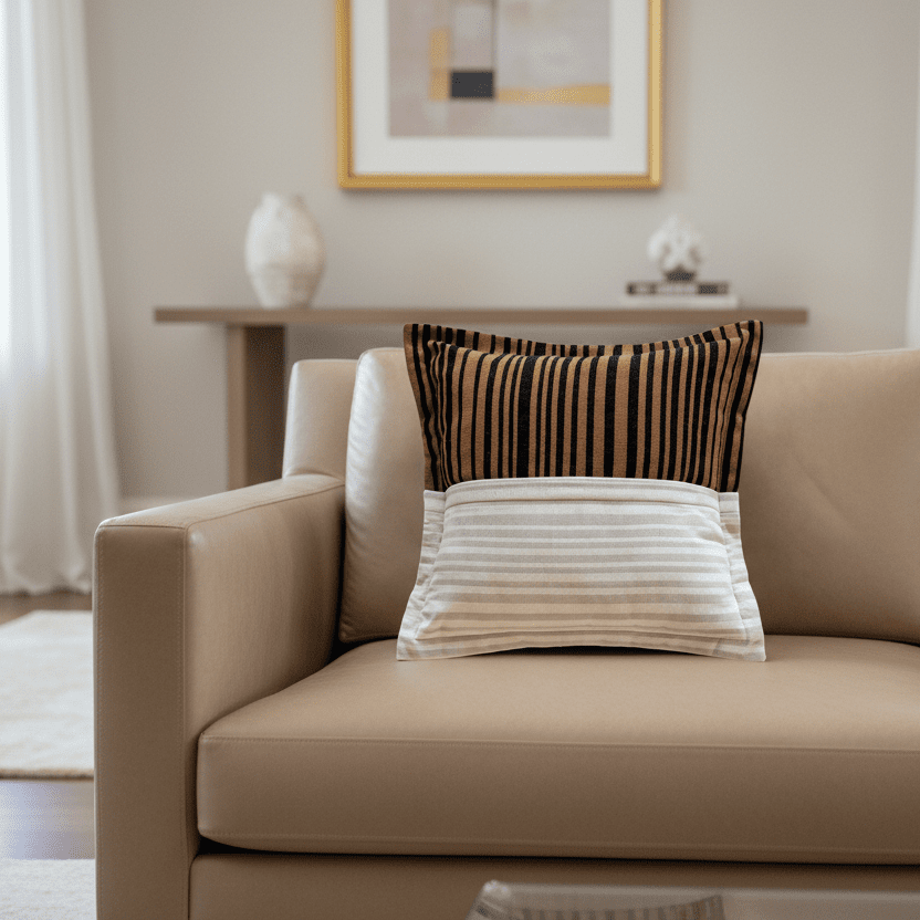 1130 Nova Striped Pillow Cover