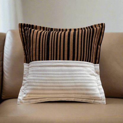 1130 Nova Striped Pillow Cover