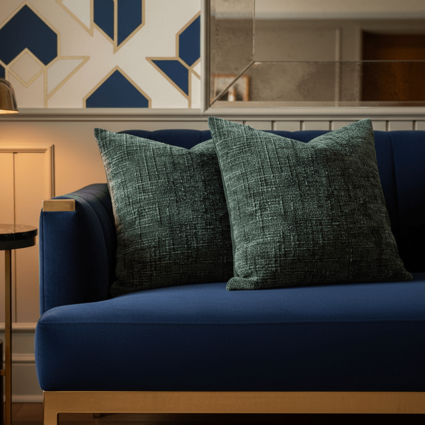 1123 Percy Chenille Pillow Cover