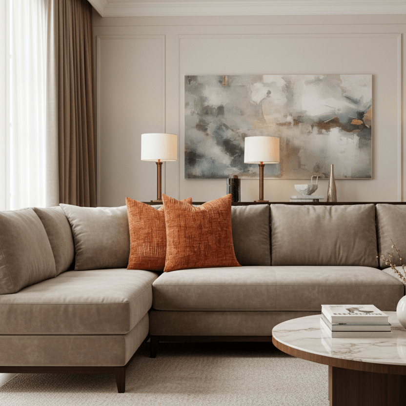 1123 Percy Chenille Pillow Cover