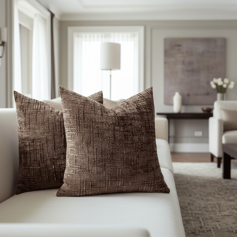 1123 Percy Chenille Pillow Cover
