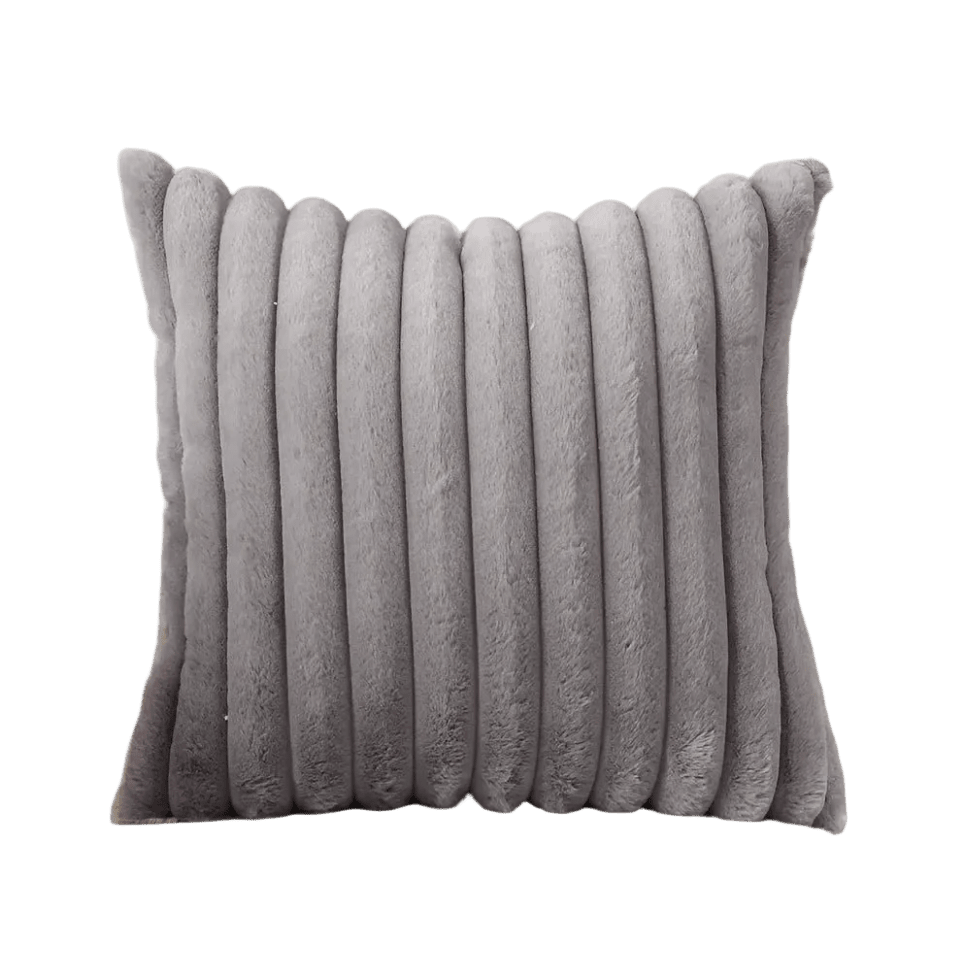 1186 Plush Princess Faux Fur Pillow Cover