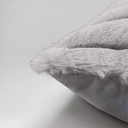 1186 Plush Princess Faux Fur Pillow Cover