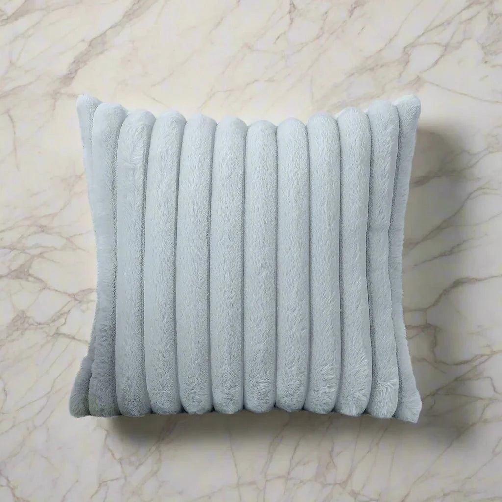 1186 Plush Princess Faux Fur Pillow Cover